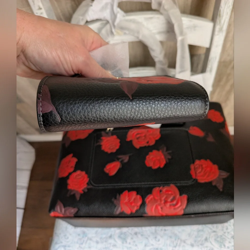 Coach Station Tote And Wallet Set NWT Rose Camo - Picture 16 of 16